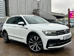 White Used 2019 VW Tiguan R-line SUV | £17,800 (Good price)