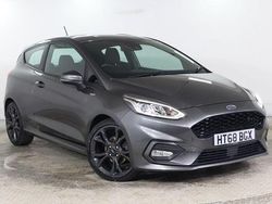 Grey Used 2018 Ford Fiesta ST-Line Hatchback | £9,275 (Fair price)