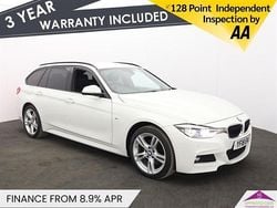 White Used 2018 BMW 320 M Sport Estate | £14,318 (Good price)