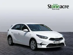 White Used 2023 Kia Ceed 2 Hatchback | £15,495 (Fair price)