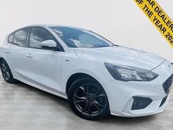 White Used 2019 Ford Focus ST-Line Hatchback | £9,799 (Good price)