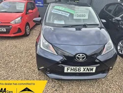 Blue Used 2017 Toyota Aygo X-play Hatchback | £5,695 (Good price)