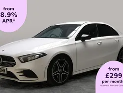 White Used 2022 Mercedes A180 Executive Sedan | £21,088 (Fair price)