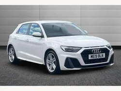 White Used 2019 Audi A1 S-Line Hatchback | £16,750 (A bit pricey)