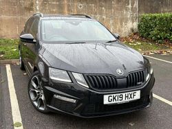 Black Used 2019 Skoda Octavia vRS Estate | £16,826 (Fair price)