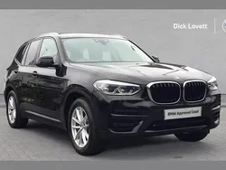 Black Used 2018 BMW X3 SUV | £18,495 (A bit pricey)