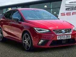 Desire red Used 2023 Seat Ibiza FR Hatchback | £14,883 (Fair price)