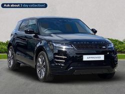Black Used 2025 Land Rover Range Rover evoque HSE Dynamic SUV | £39,999 (Expensive)