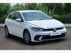 White Used 2022 VW Polo Life Hatchback | £17,095 (Fair price)
