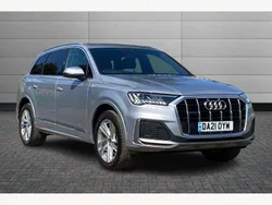 Silver Used 2021 Audi Q7 S-Line SUV | £33,595 (Good price)