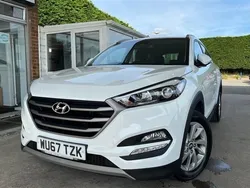 White Used 2017 Hyundai Tucson SE SUV | £10,995 (Fair price)