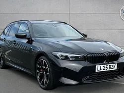 Black Used 2025 BMW 320 M Sport Estate | £39,887
