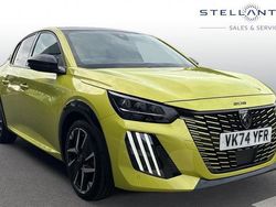 Yellow Used 2025 Peugeot 208 GTi Hatchback | £20,765