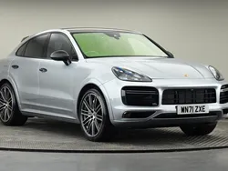 Silver Used 2021 Porsche Cayenne Turbo SUV | £66,500 (Fair price)
