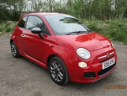 Red Used 2015 Fiat 500 S Hatchback | £3,995 (Good price)