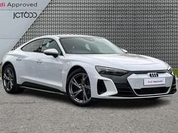 Grey Used 2022 Audi e-tron GT quattro Comfort Sedan | £41,549 (Fair price)