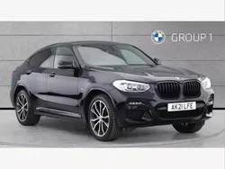 Black Used 2021 BMW X4 M Sport SUV | £31,990