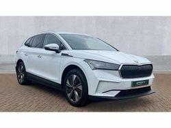 Moon white metallic Used 2024 Skoda Enyaq iV SUV | £27,490 (Fair price)