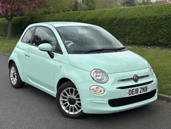 Smooth mint Used 2018 Fiat 500 Pop Star Hatchback | £4,490 (Fair price)