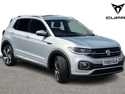 Reflex silver Used 2019 VW T-Cross R-line SUV | £15,190 (Fair price)