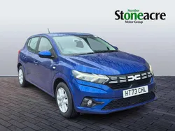 Blue Used 2023 Dacia Sandero Expression Hatchback | £10,995 (Good price)
