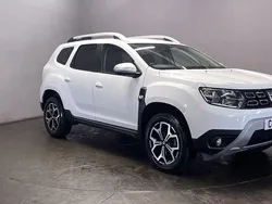 White Used 2021 Dacia Duster Prestige SUV | £12,199 (Fair price)