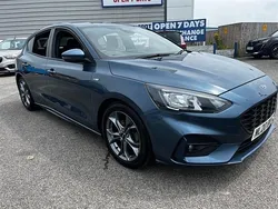 Blue Used 2020 Ford Focus ST-Line Hatchback | £10,995 (Fair price)