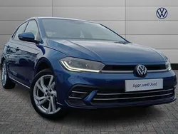 Blue Used 2022 VW Polo Style Hatchback | £17,995 (Fair price)
