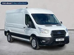 White Used 2021 Ford Transit Trend Van | £14,799 (Super price)