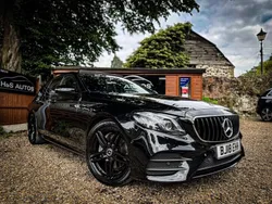 Black Used 2018 Mercedes E220 AMG line Estate | £19,200 (Fair price)