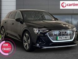 Black Used 2021 Audi e-tron S-Line SUV | £21,500 (Fair price)