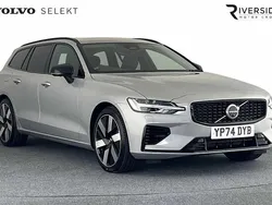 Silver Used 2024 Volvo V60 Ultra Estate | £42,995