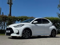 White Used 2021 Toyota Yaris Design Hatchback | £14,999 (A bit pricey)
