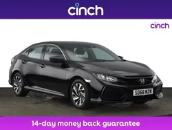 Black Used 2018 Honda Civic SE Hatchback | £11,099 (Fair price)
