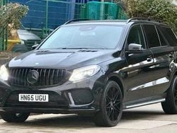 Black Used 2015 Mercedes GLE250 AMG line SUV | £17,980 (Fair price)