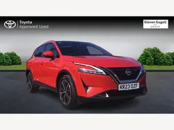Red Used 2023 Nissan Qashqai Tekna SUV | £23,895 (Fair price)