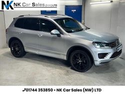 Silver Used 2015 VW Touareg R-line SUV | £15,000 (Good price)