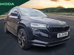 Black Used 2025 Skoda Karoq SportLine SUV | £29,898 (Fair price)