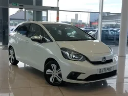 White Used 2021 Honda Jazz Hybrid Hatchback | £16,798 (Fair price)