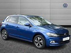 Blue Used 2021 VW Polo Match Hatchback | £15,270 (Fair price)