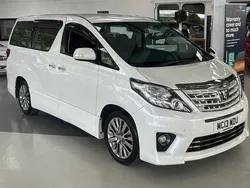 White Used 2025 Toyota Alphard MPV | £10,990