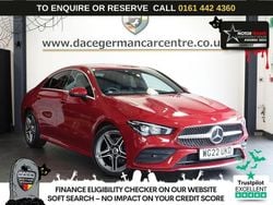 Red Used 2022 Mercedes CLA180 AMG line Sedan | £19,870 (Good price)