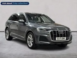Grey Used 2021 Audi Q7 S-Line SUV | £38,321 (A bit pricey)