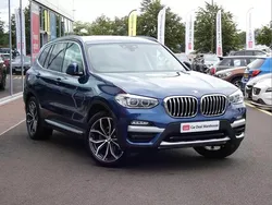 Blue Used 2018 BMW X3 xLine SUV | £22,899 (A bit pricey)
