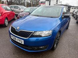 Blue Used 2016 Skoda Rapid Sport Hatchback | £6,699 (A bit pricey)