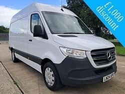 White Used 2024 Mercedes Sprinter Premium Van | £28,500 (Expensive)