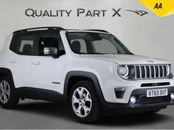 White/black Used 2020 Jeep Renegade Limited SUV | £11,380 (Fair price)