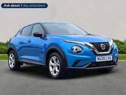 Blue Used 2020 Nissan Juke N-Connecta SUV | £9,695 (Fair price)