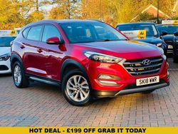 Red Used 2018 Hyundai Tucson SE SUV | £9,100 (Good price)