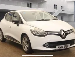White Used 2014 Renault Clio IV Dynamique Hatchback | £4,995 (A bit pricey)